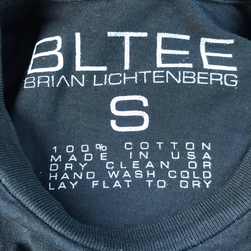 BRIAN LICHTENBERG BLACK TEE 🖤 - Picture 5 of 6